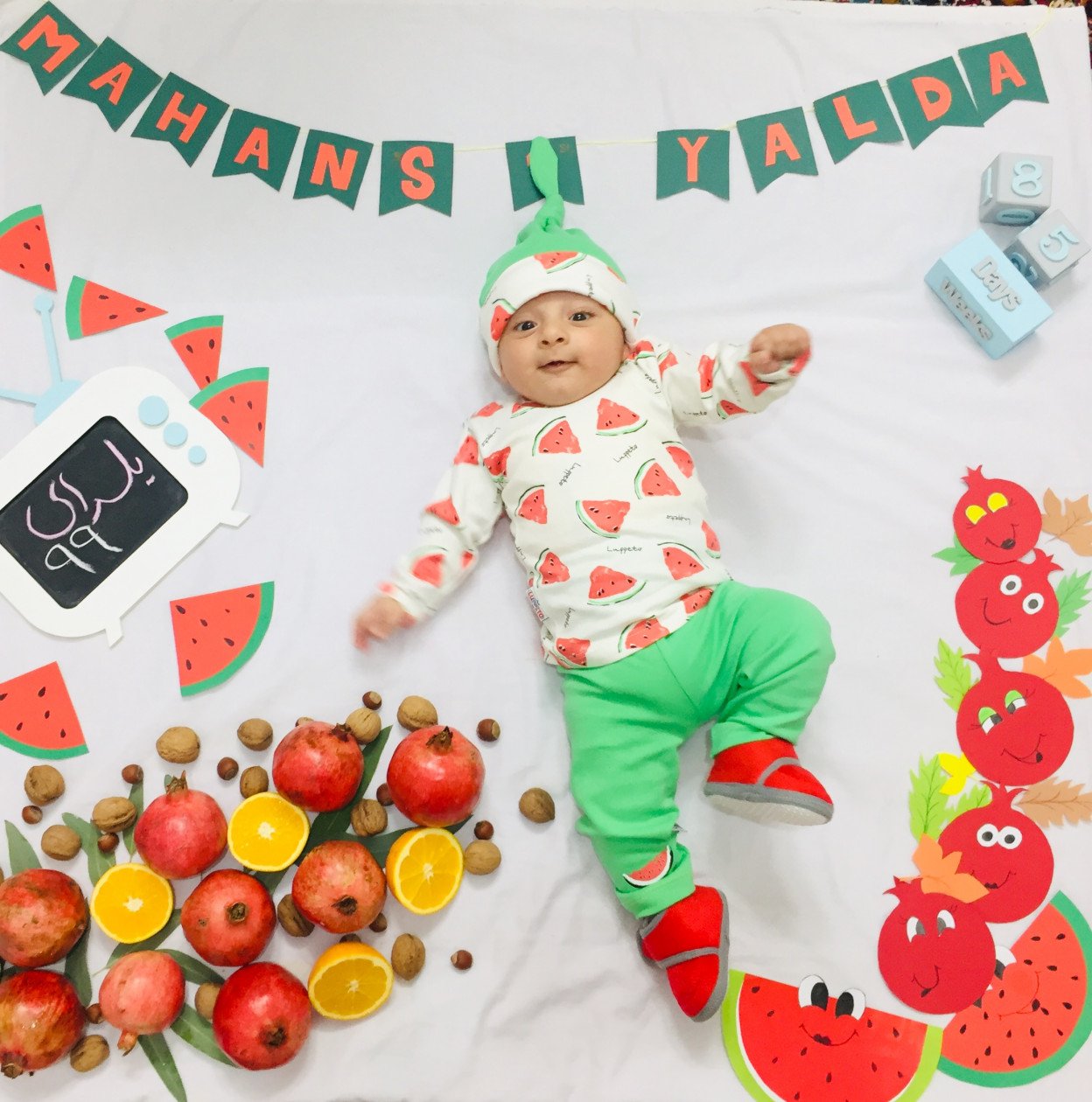 دو ماهگی نوزاد محمدماهان محمدی