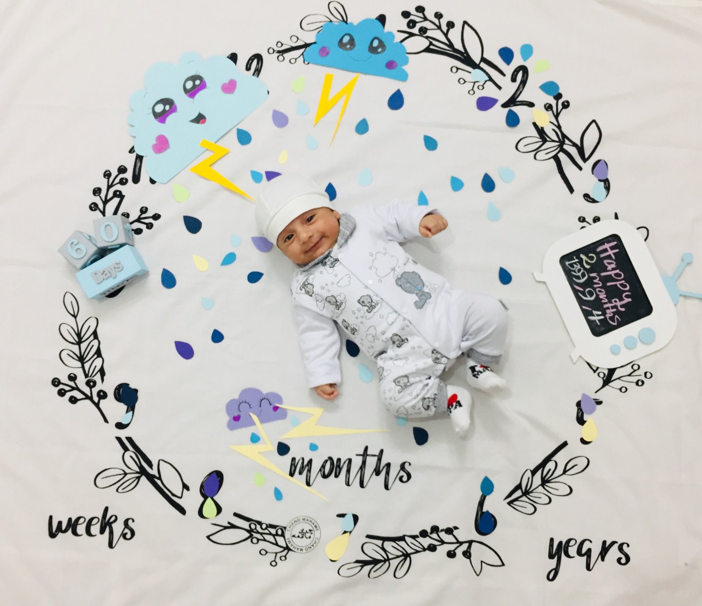 اولین خنده نوزاد محمدماهان محمدی