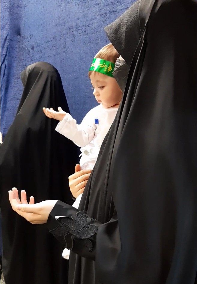 عکس محرم کودک محمد مرصاد بیات