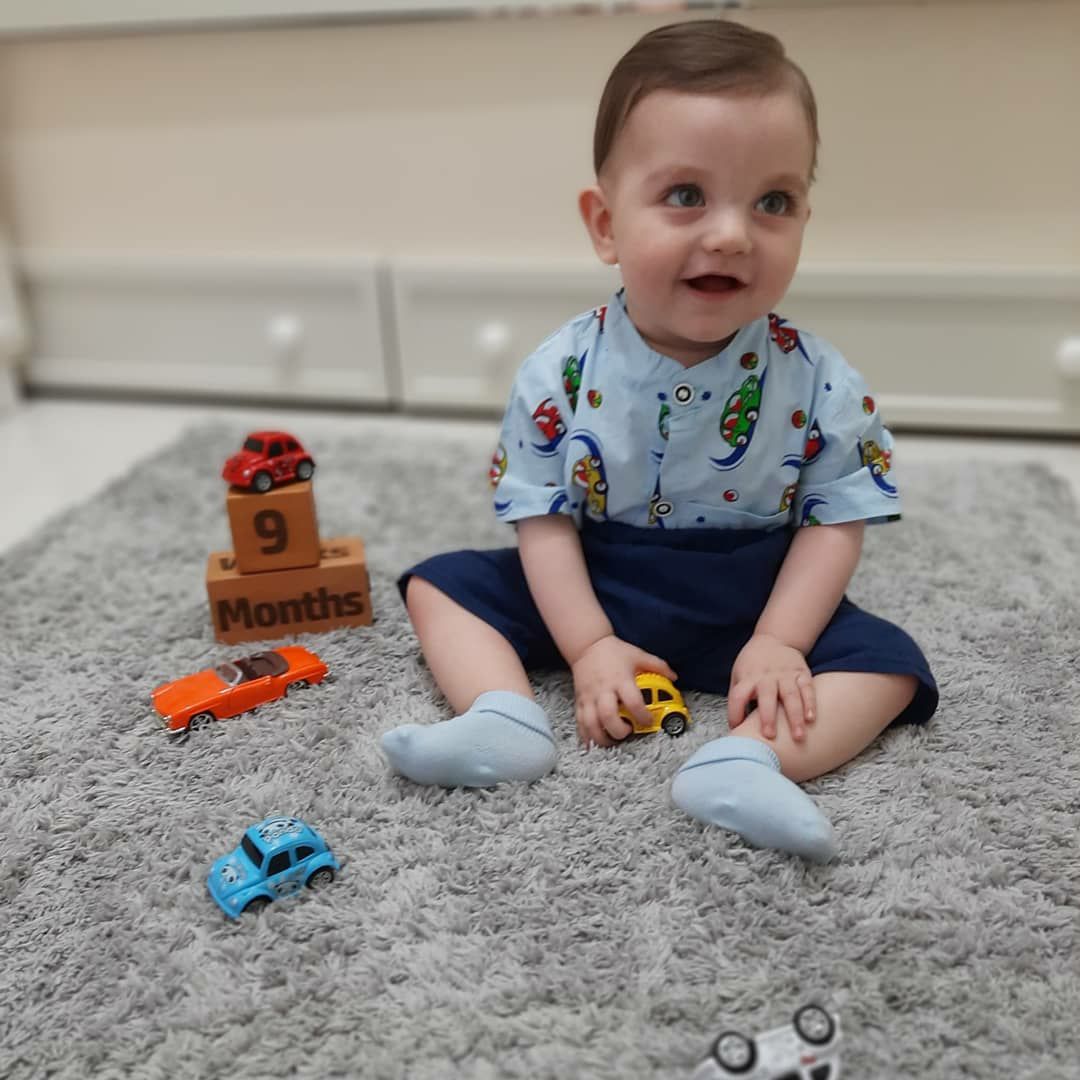 نه ماهگی نوزاد محمد مرصاد بیات