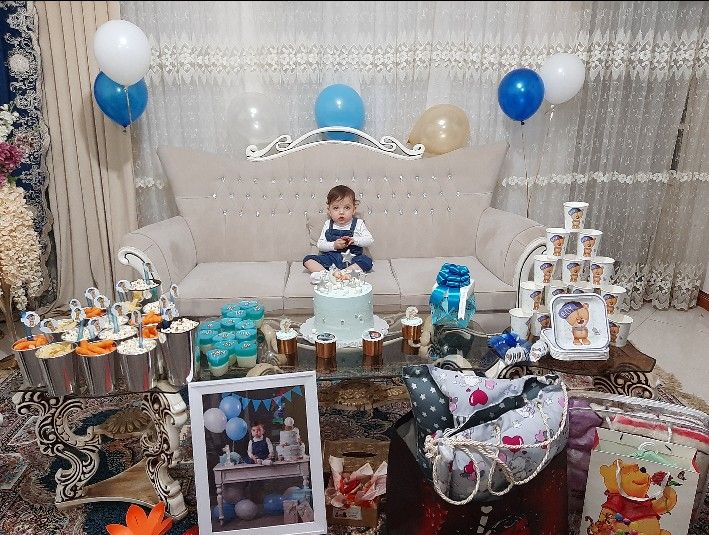 تولد یک سالگی کودک محمد مرصاد بیات