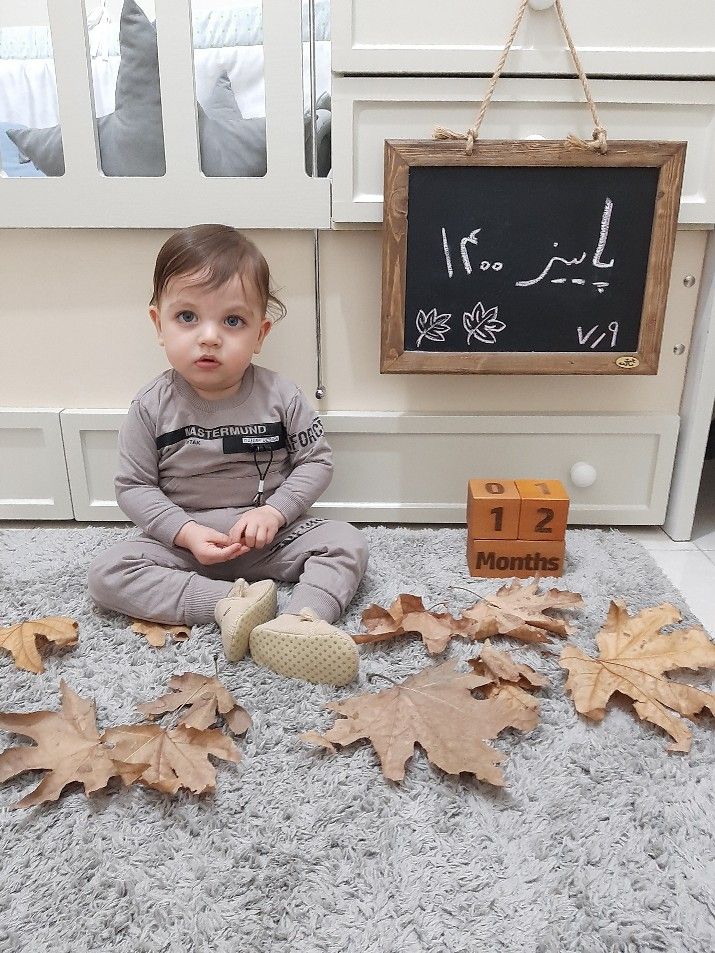 دوازده ماهگی نوزاد محمد مرصاد بیات