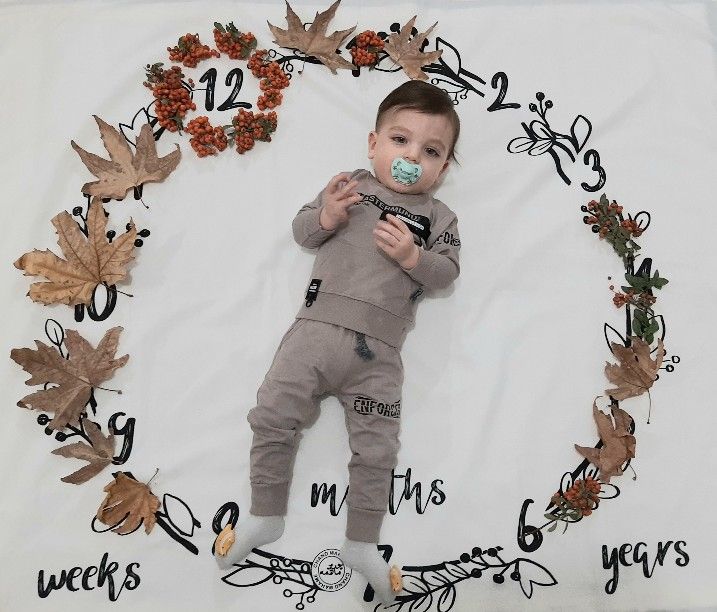 تم عکس پاییزی نوزاد محمد مرصاد بیات