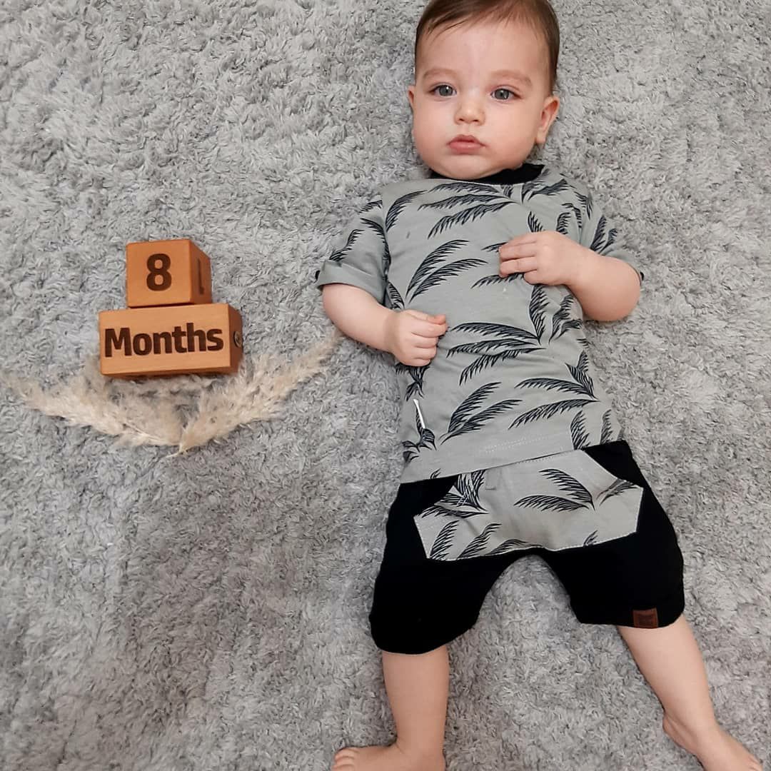 اولین نشستن نوزاد محمد مرصاد بیات