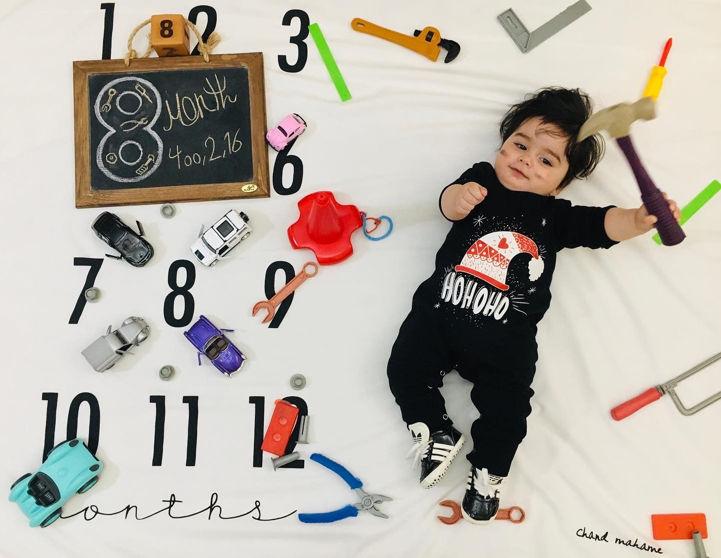 هشت ماهگی نوزاد نویان قلی زاده