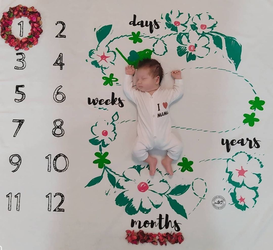 پارچه ماهگرد طرح ونوس رنگی ماهان بایرام زاده