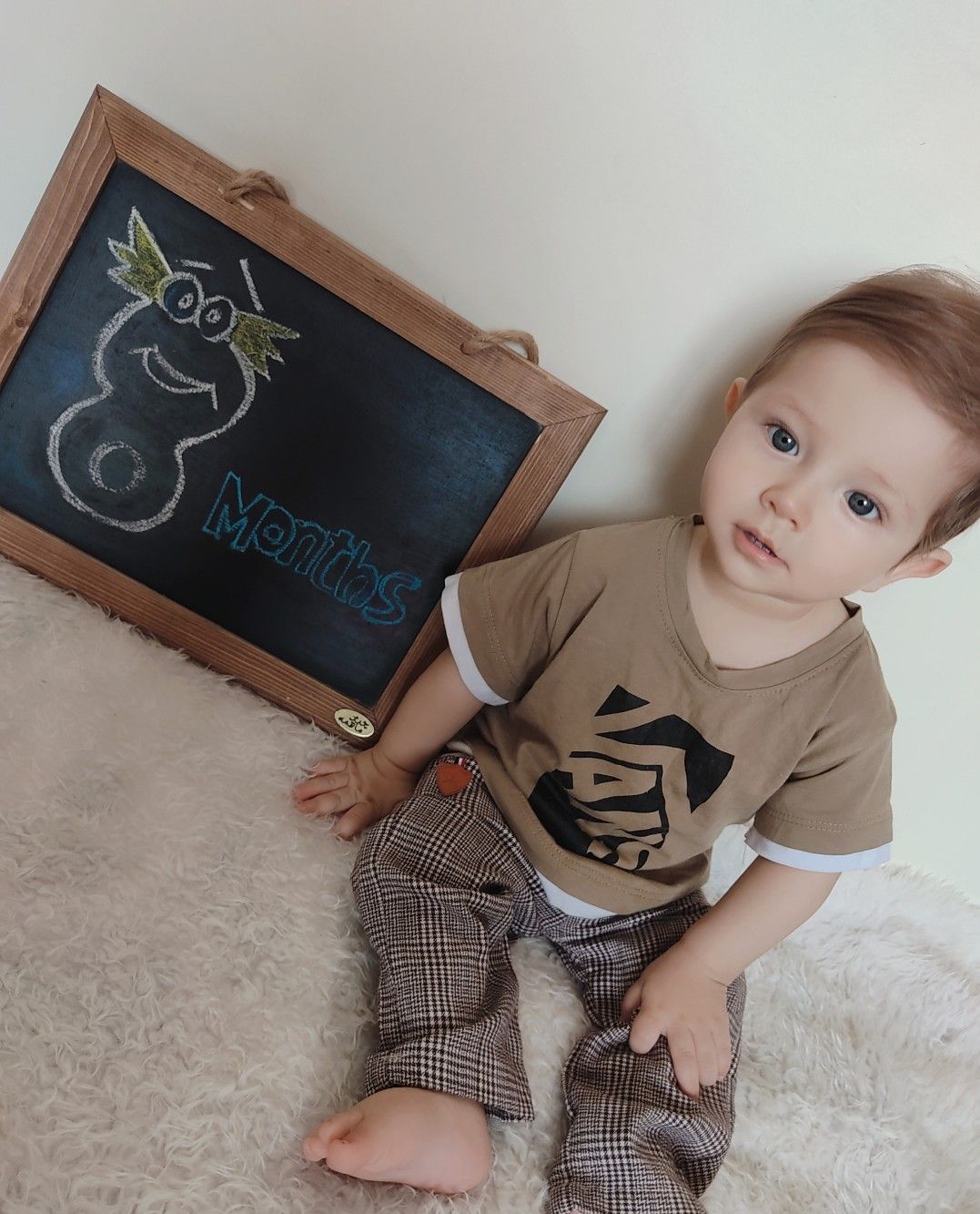 هشت ماهگی نوزاد ماهان بایرام زاده