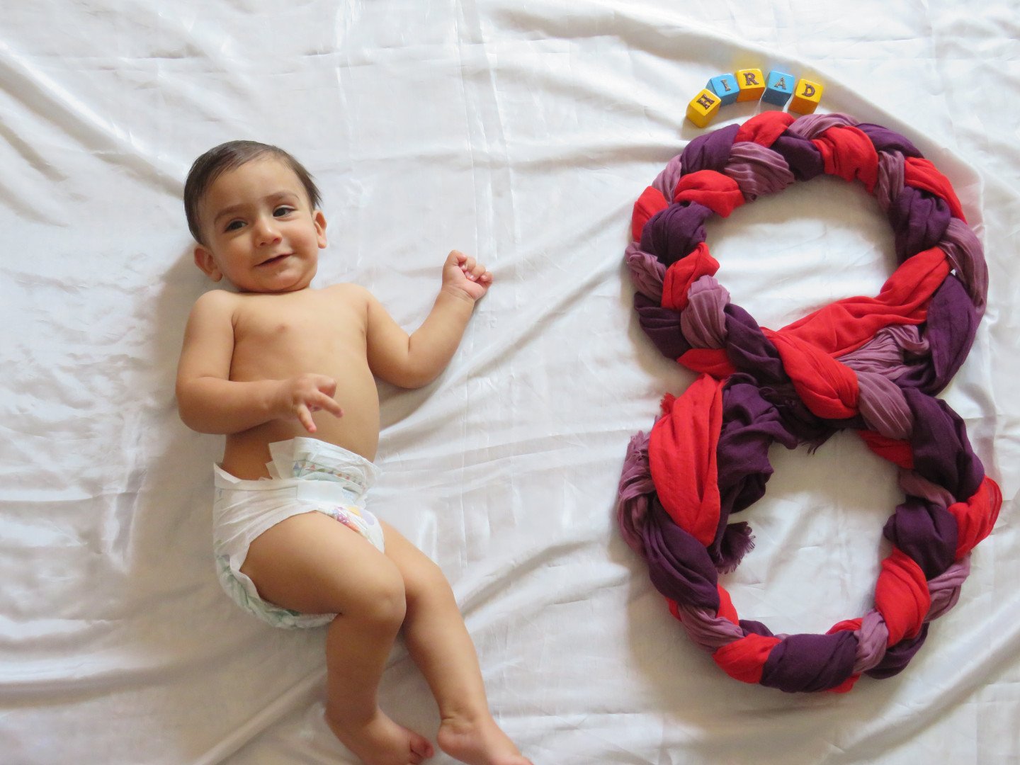 هشت ماهگی نوزاد هیراد ابراهیمی