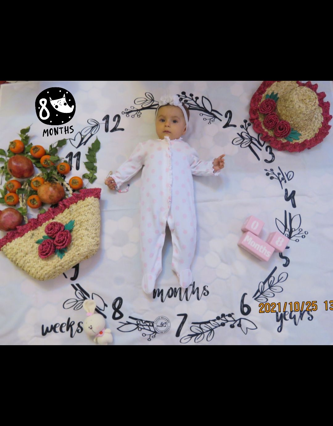 هشت ماهگی نوزاد نیکی رودباری