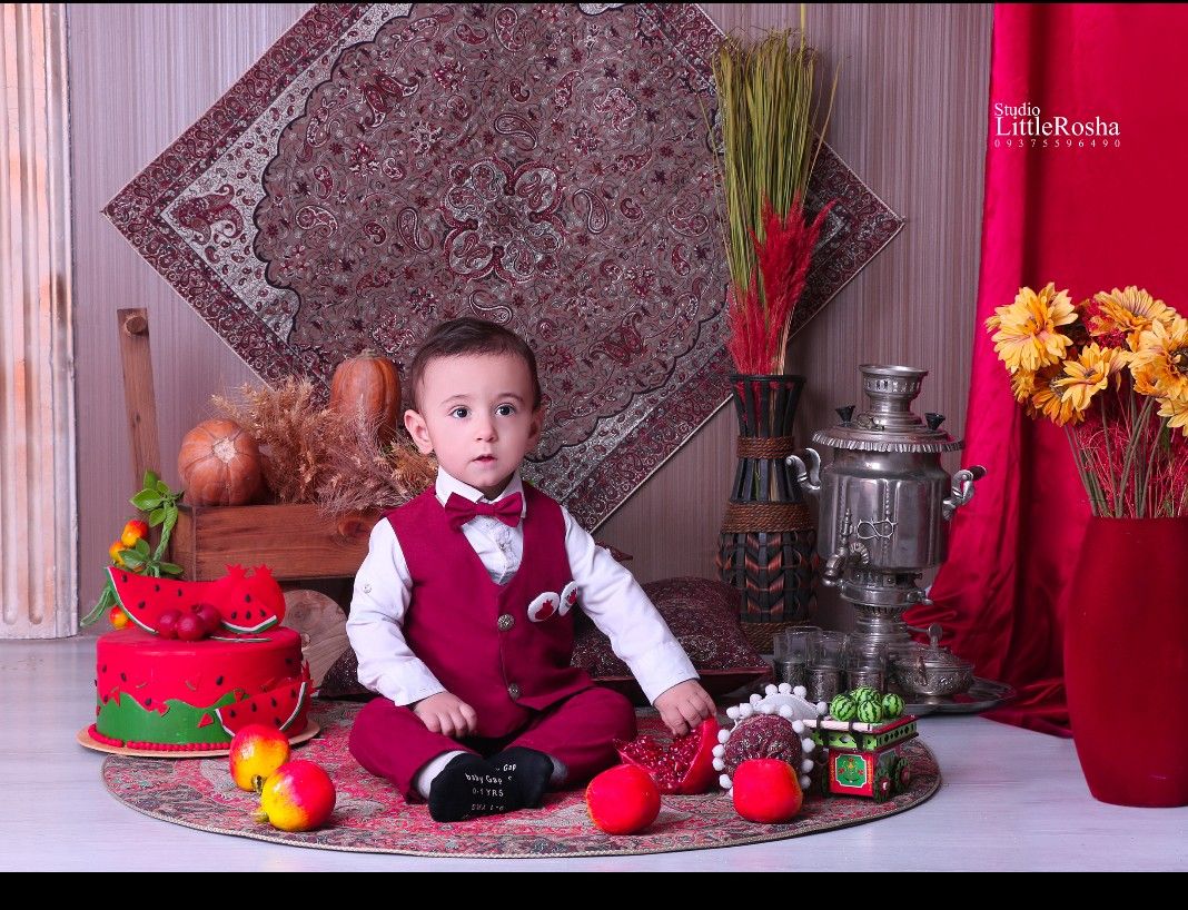 شب یلدا کودک امیرحسین ملازم