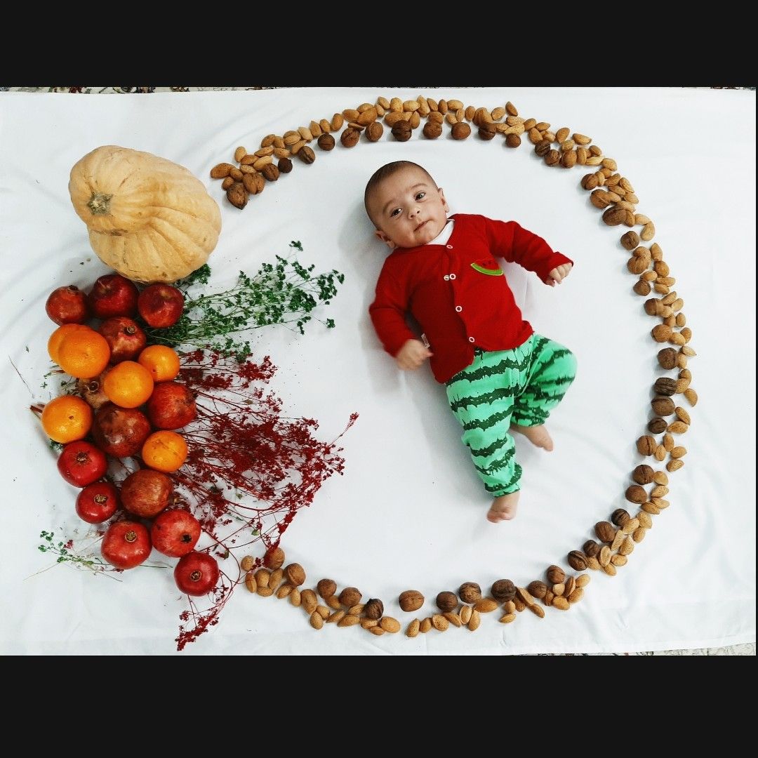 شب یلدا کودک امیرحسین ملازم