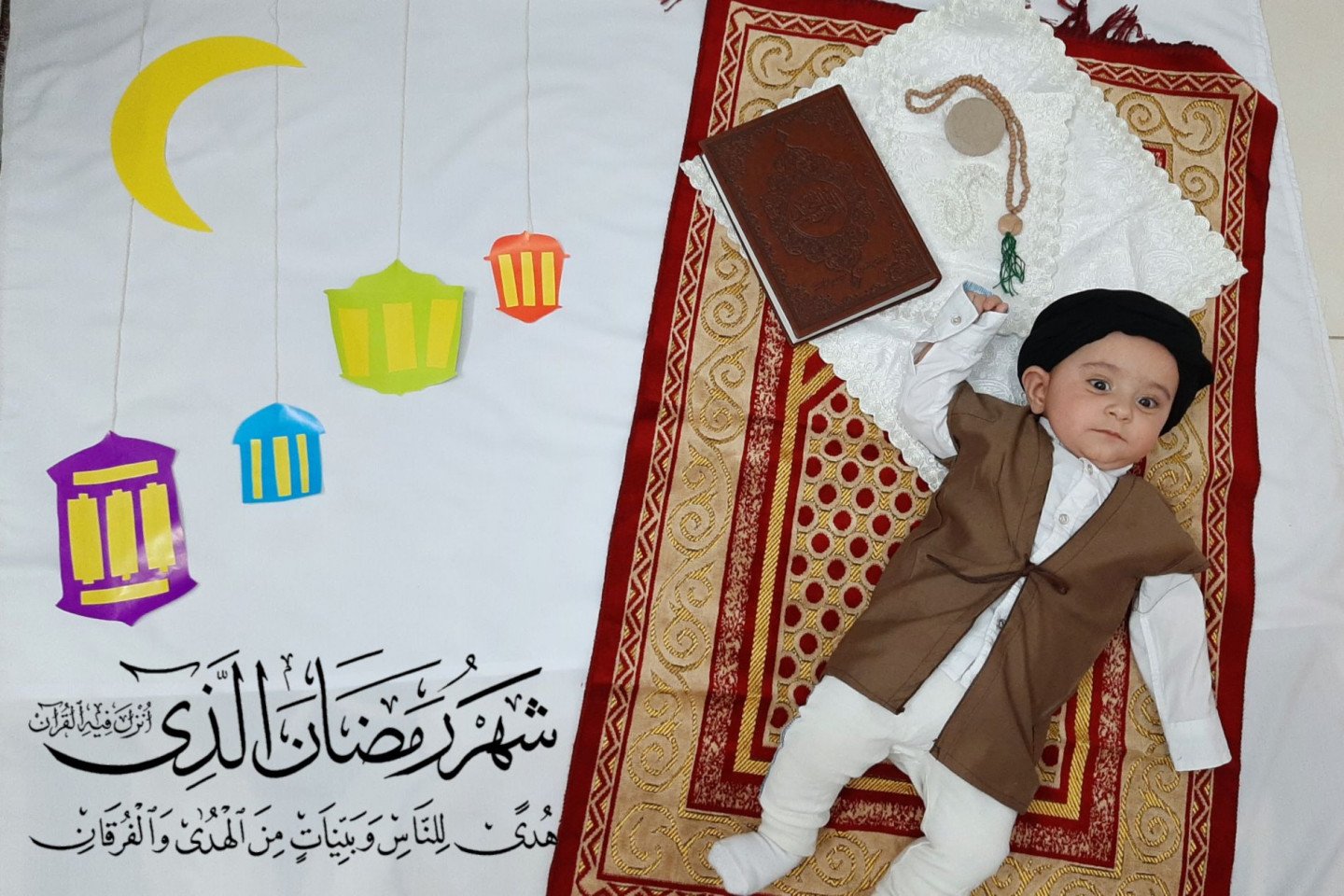 هفت ماهگی نوزاد امیرحسین ملازم