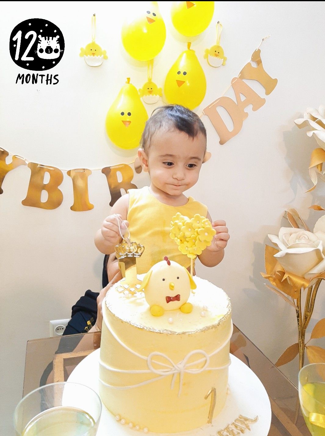 دوازده ماهگی نوزاد امیرحسین ملازم