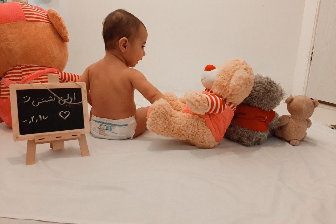 هفت ماهگی نوزاد امیرحسین ملازم