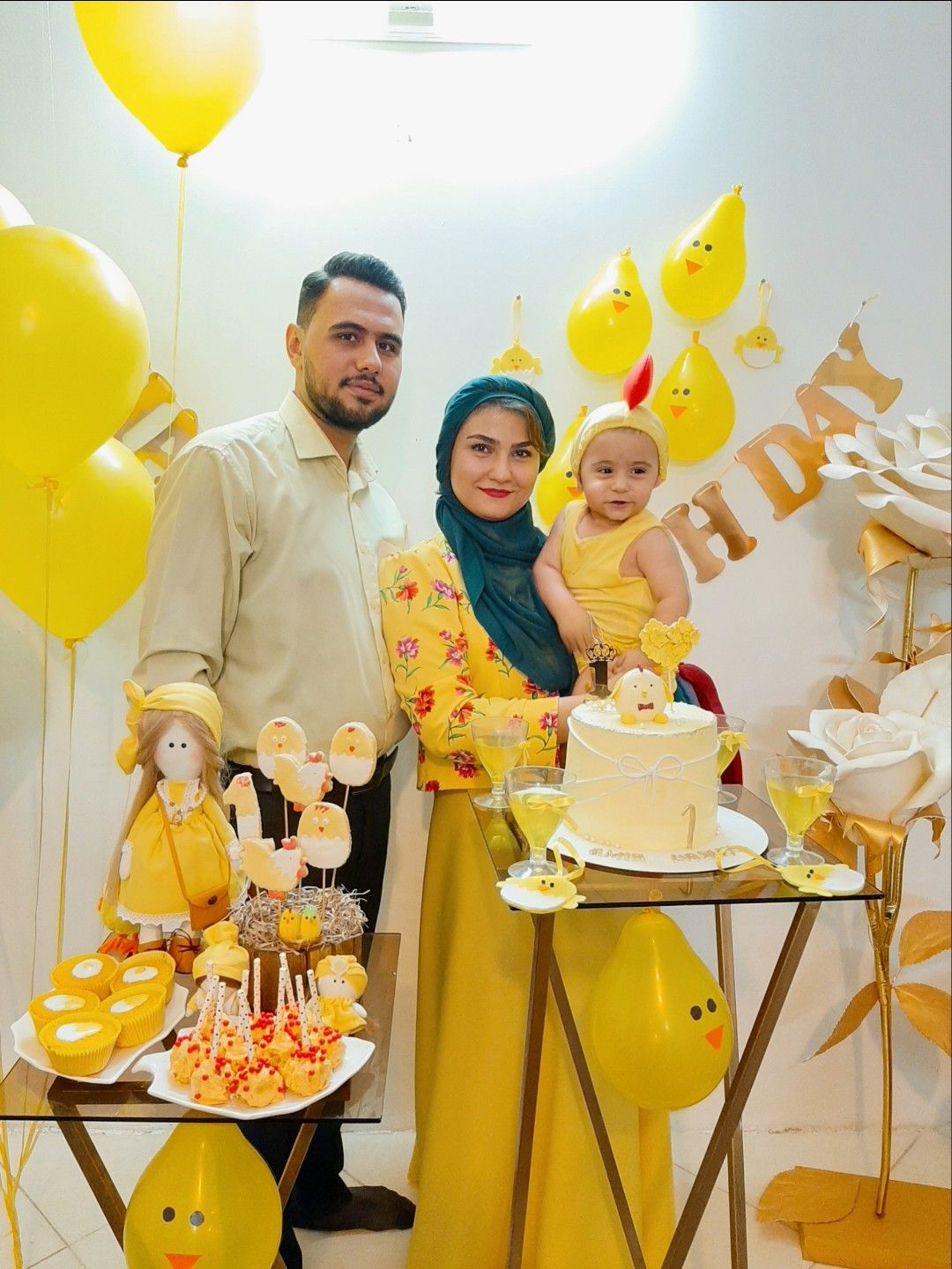 دوازده ماهگی نوزاد امیرحسین ملازم