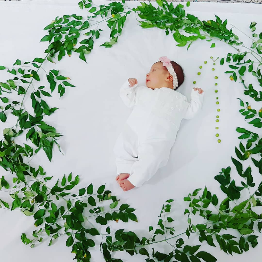 یک ماهگی نوزاد نیلا قنبری