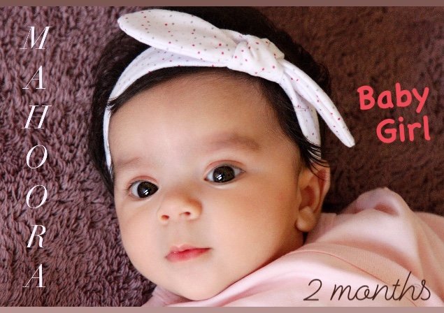 دو ماهگی نوزاد ماهورا کلباسی