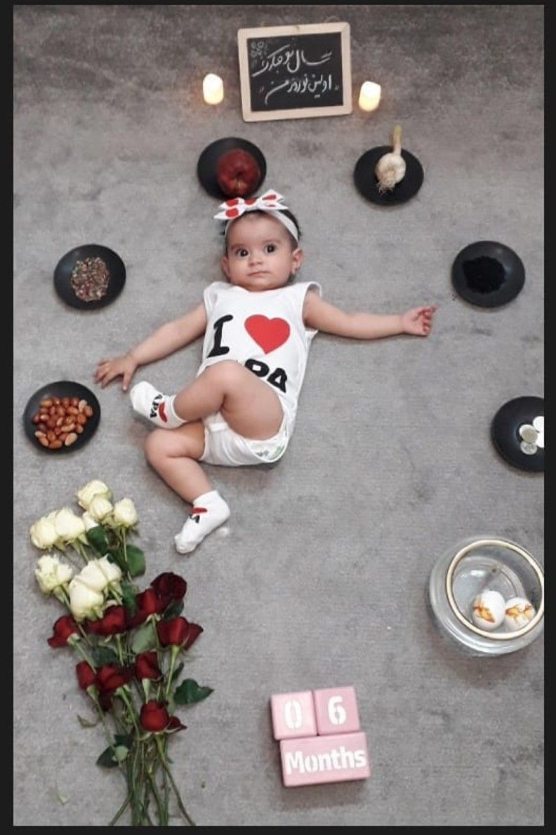 شش ماهگی نوزاد آریناقیاسی نژاد