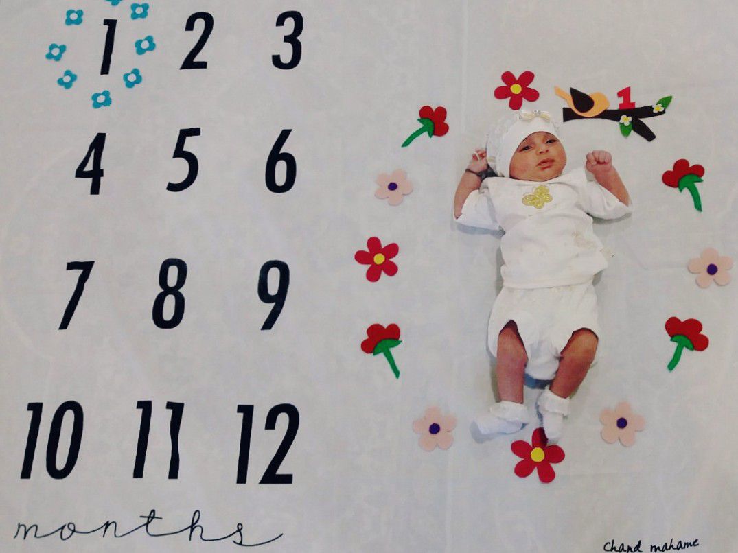 یک ماهگی نوزاد بنین کوچولو