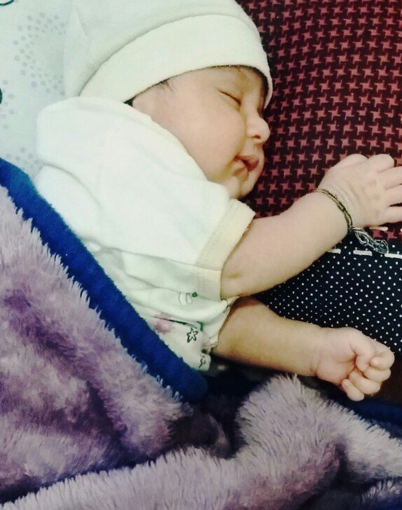 یک ماهگی نوزاد بنین حمیدی