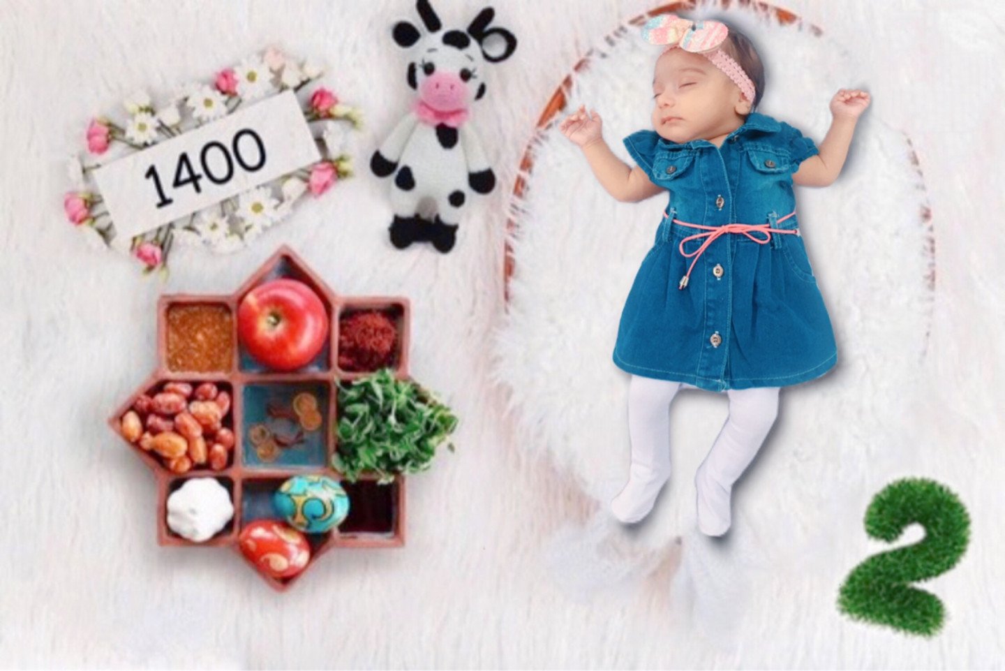 دو ماهگی نوزاد آلاء حمدانی