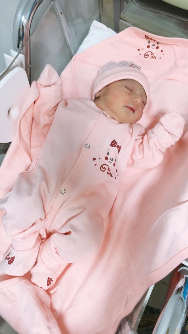 متولد شدن نوزاد آلاء حمدانی