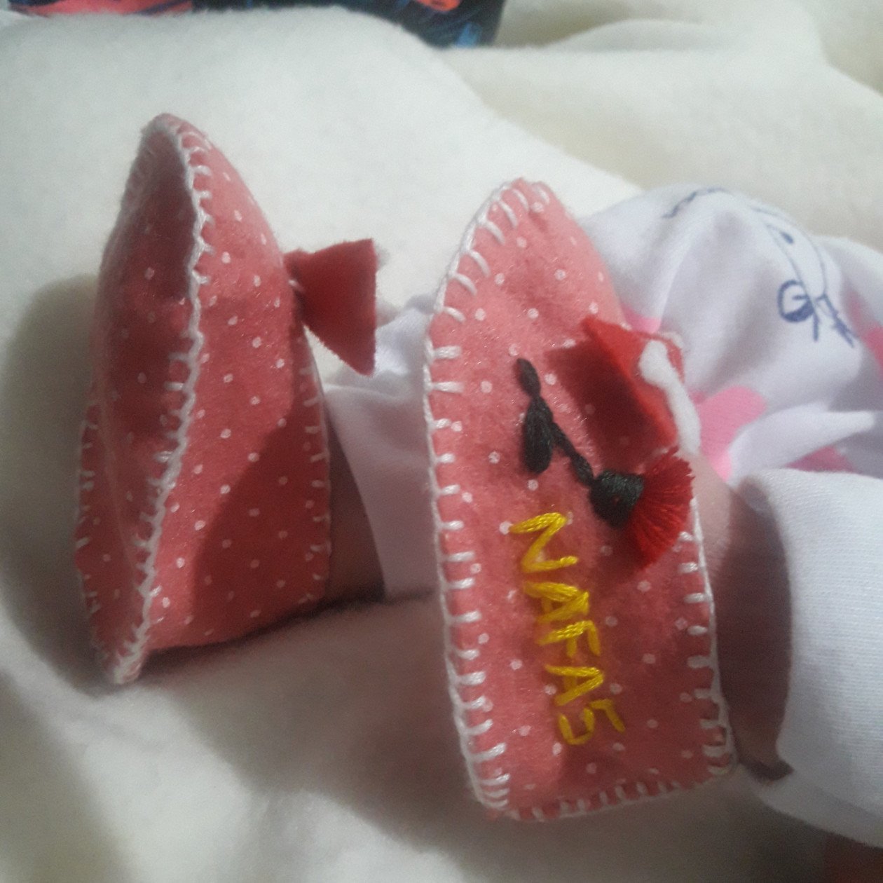 یک ماهگی نوزاد نفس میرزایی