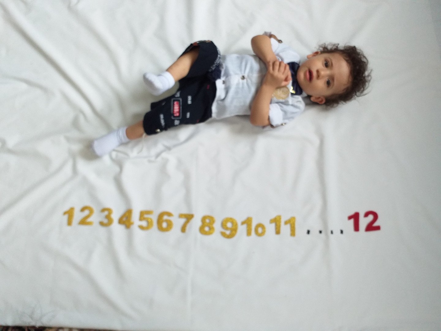 دوازده ماهگی نوزاد محمد حسن فرجی