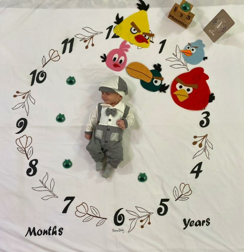 یک ماهگی نوزاد بهراد