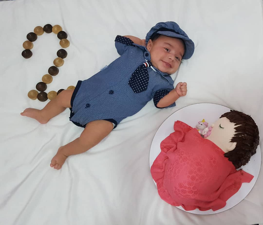 دو ماهگی نوزاد اهورا غواصی