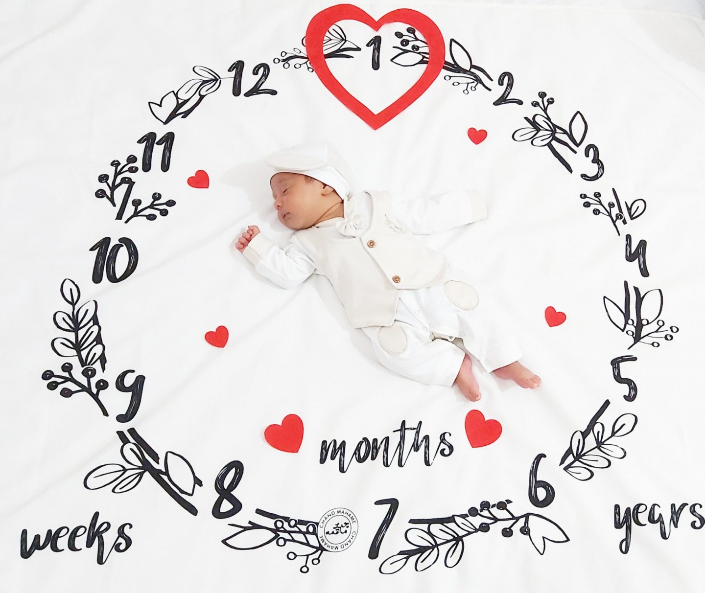 یک ماهگی نوزاد سامیار دهداری