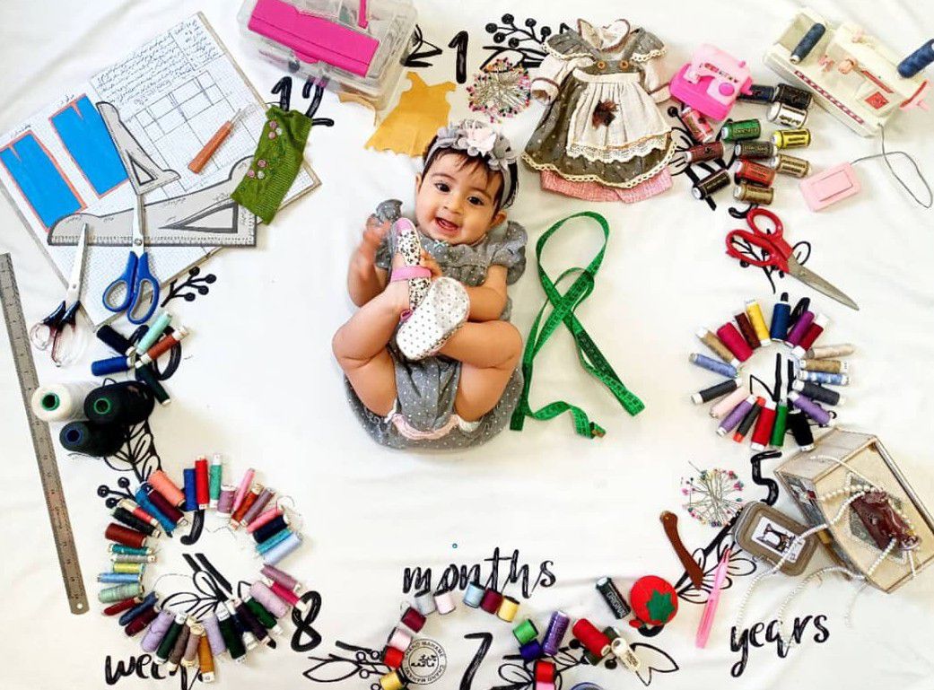 تم عکس تابستانی کودک دریا ذاکری