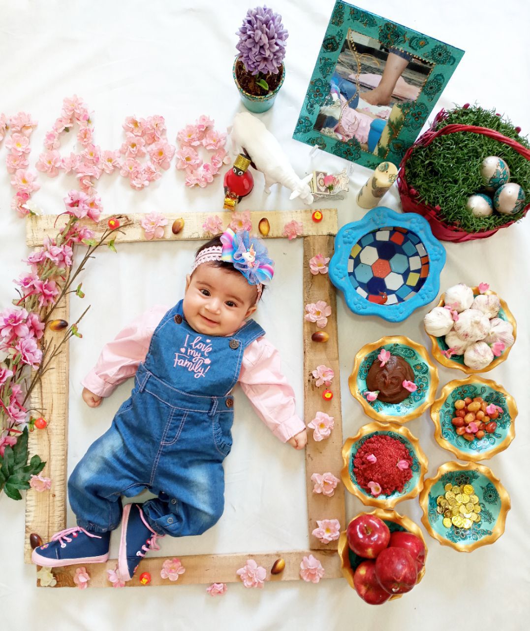 تم عکس بهاری کودک دریا ذاکری