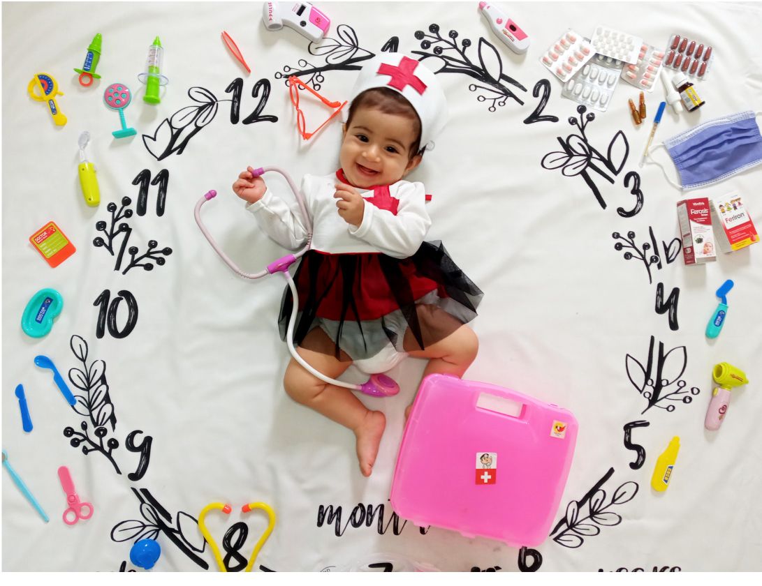 هشت ماهگی نوزاد دریا ذاکری