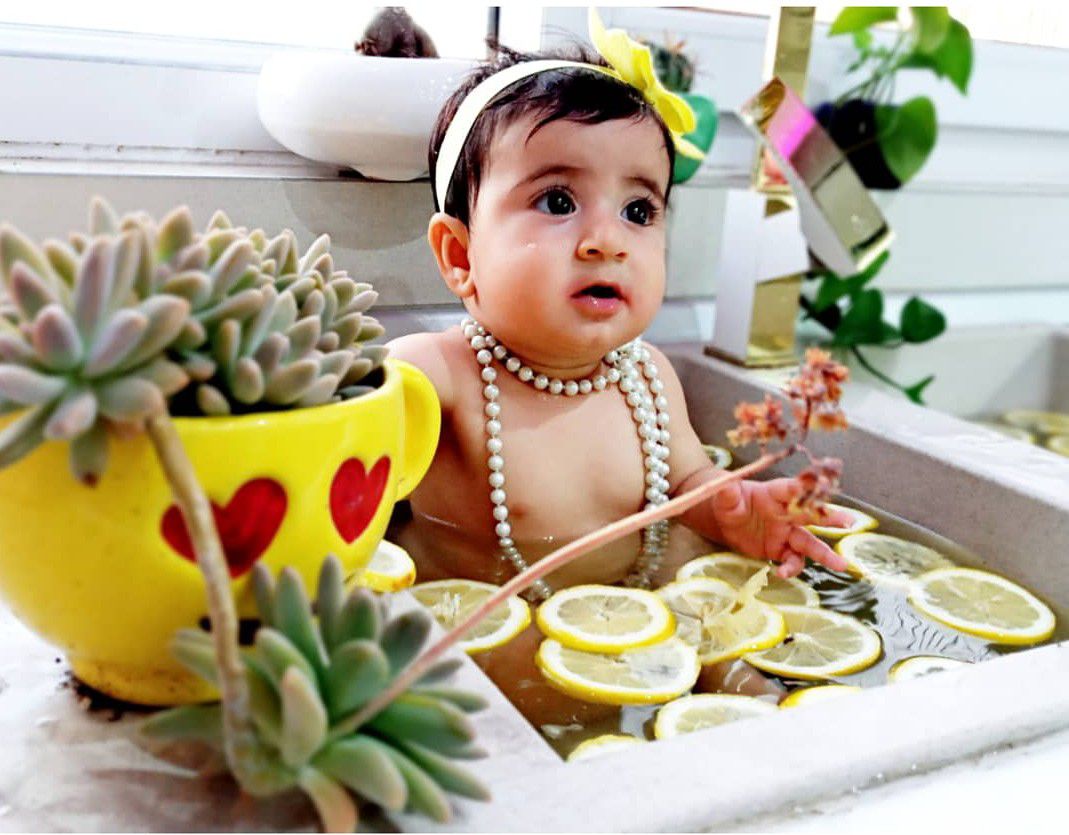 پارچه ماهگرد طرح حلقه تمشک دریا ذاکری