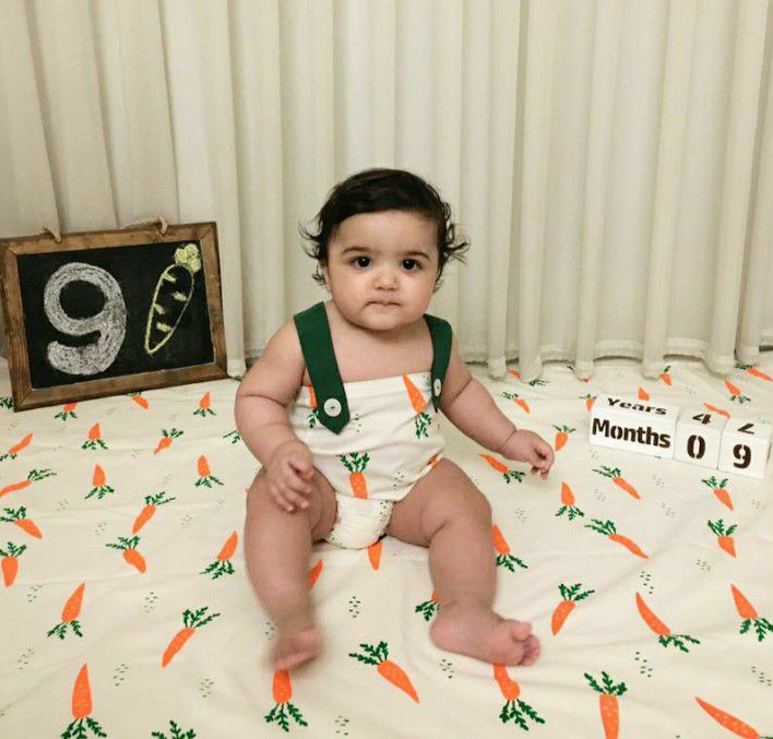 پارچه طرح هویج سام رجایی