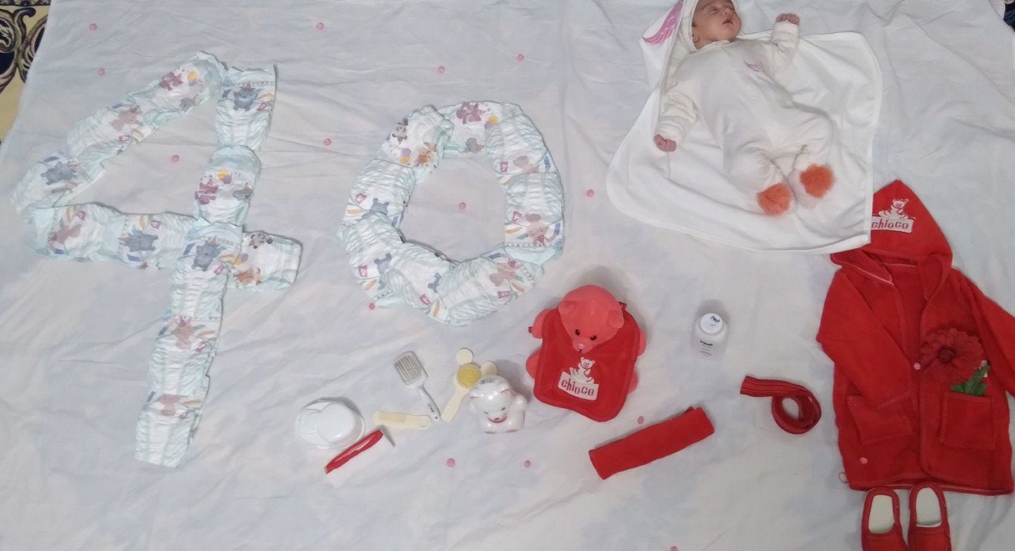 یک ماهگی نوزاد ساره خدادوست