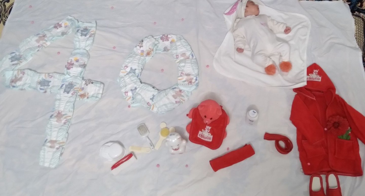 یک ماهگی نوزاد ساره خدادوست