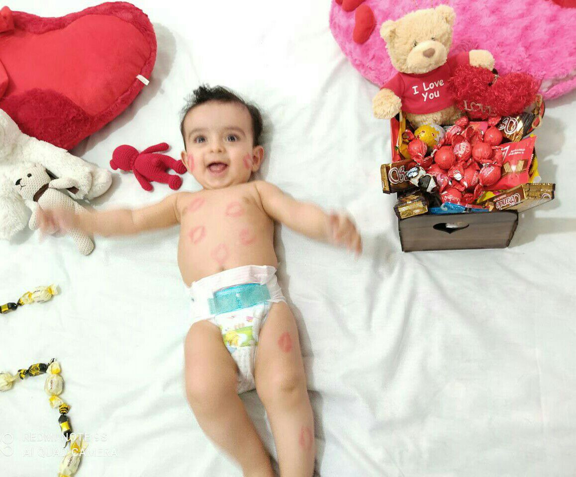 جشن ولنتاین کودک آراد زاهدی