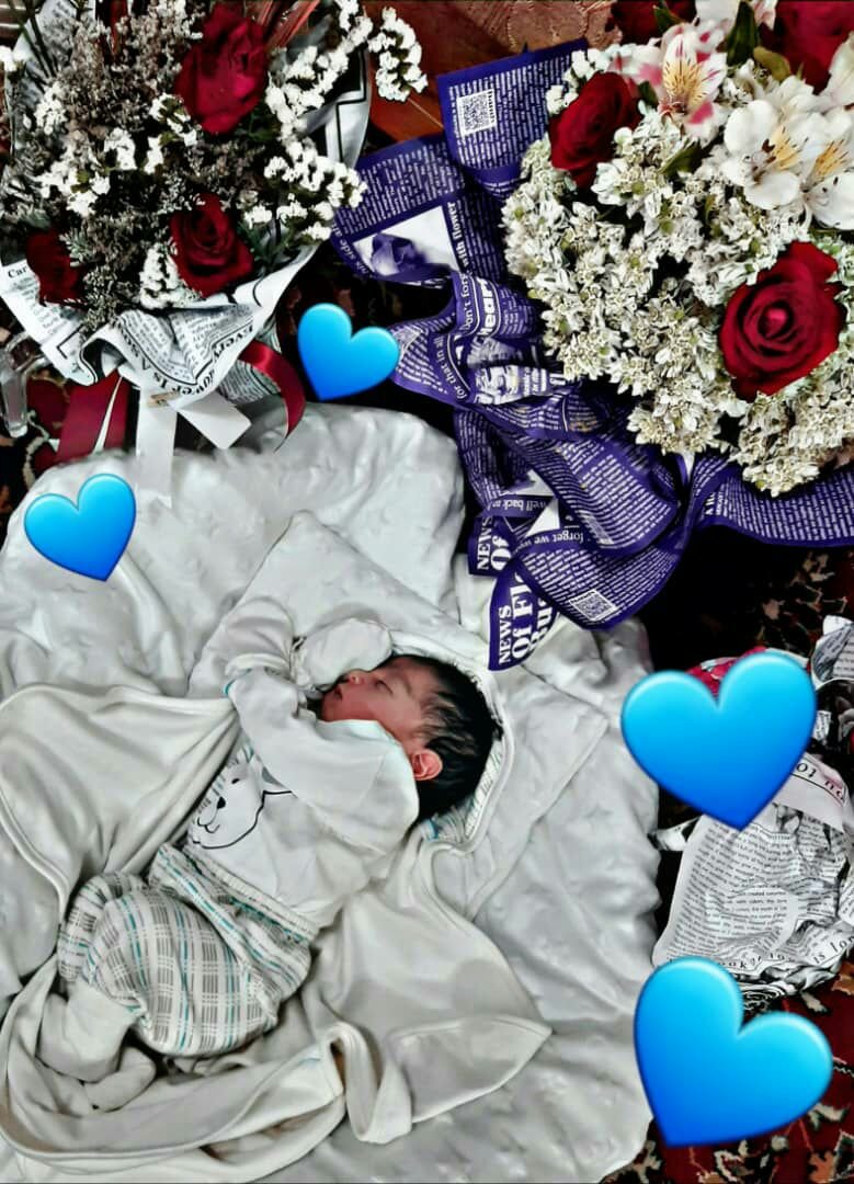 متولد شدن نوزاد آراد زاهدی
