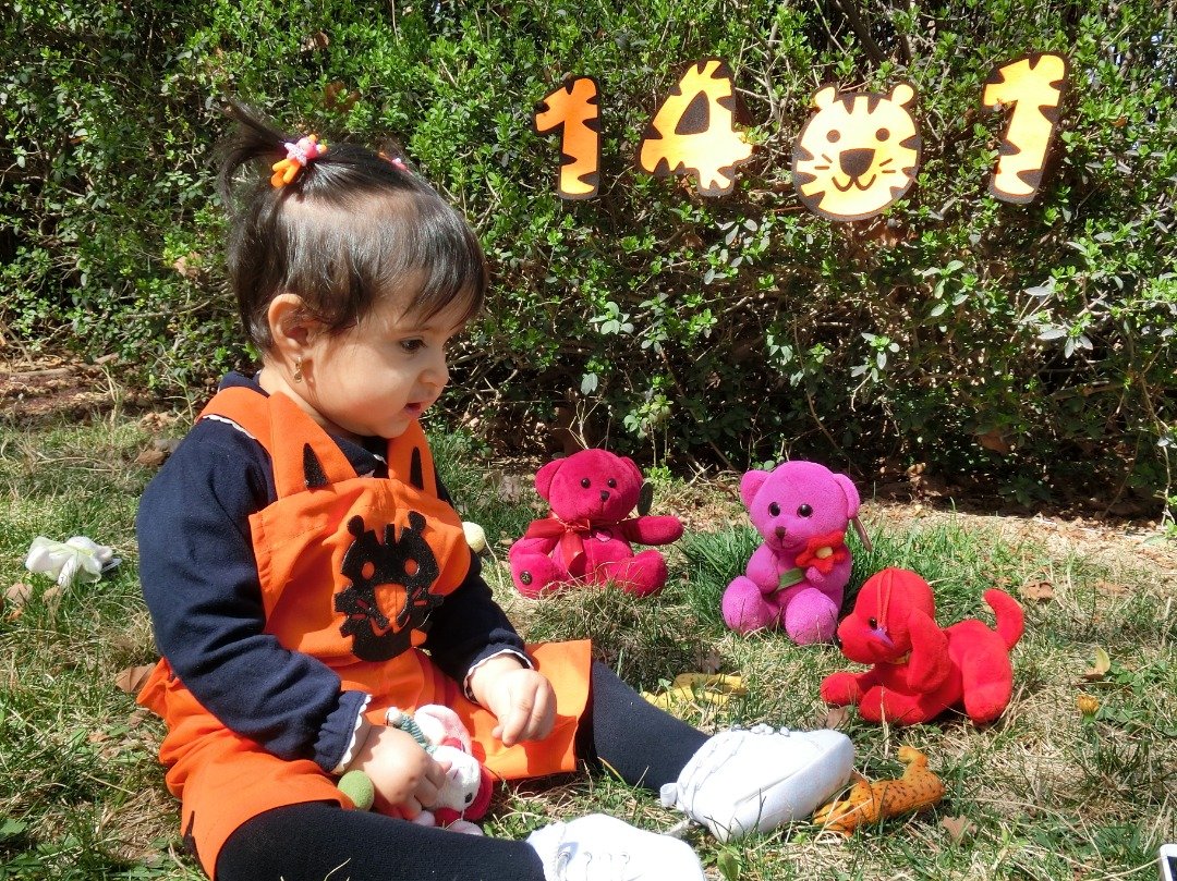 یازده ماهگی نوزاد همتا عبدالهي