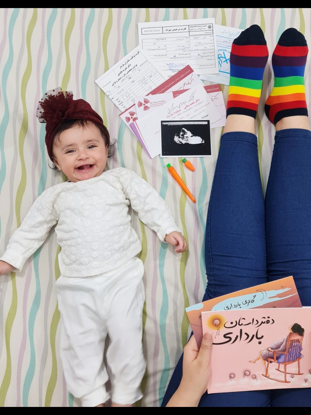 پنج ماهگی نوزاد نیلا