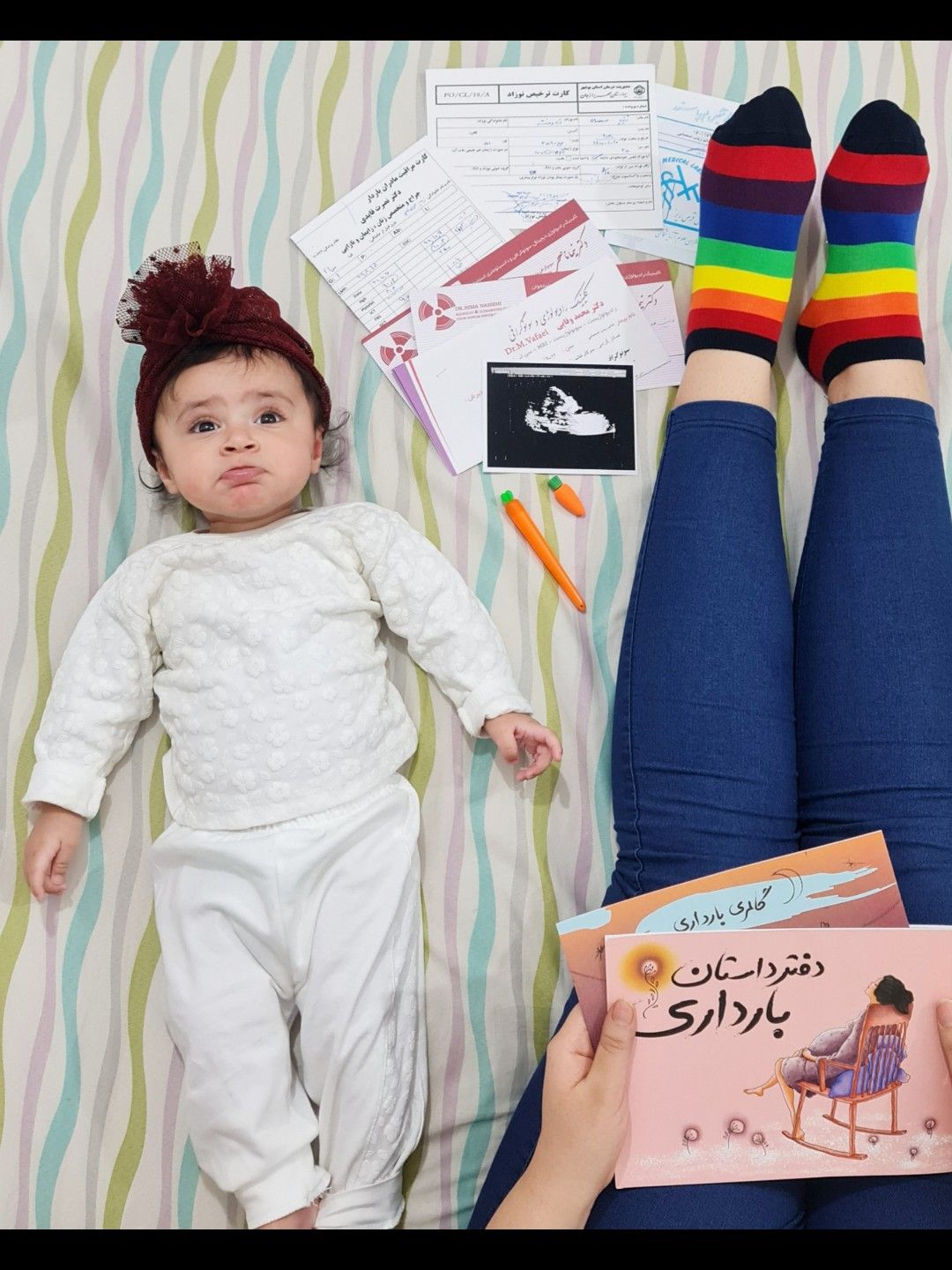 پنج ماهگی نوزاد نیلا