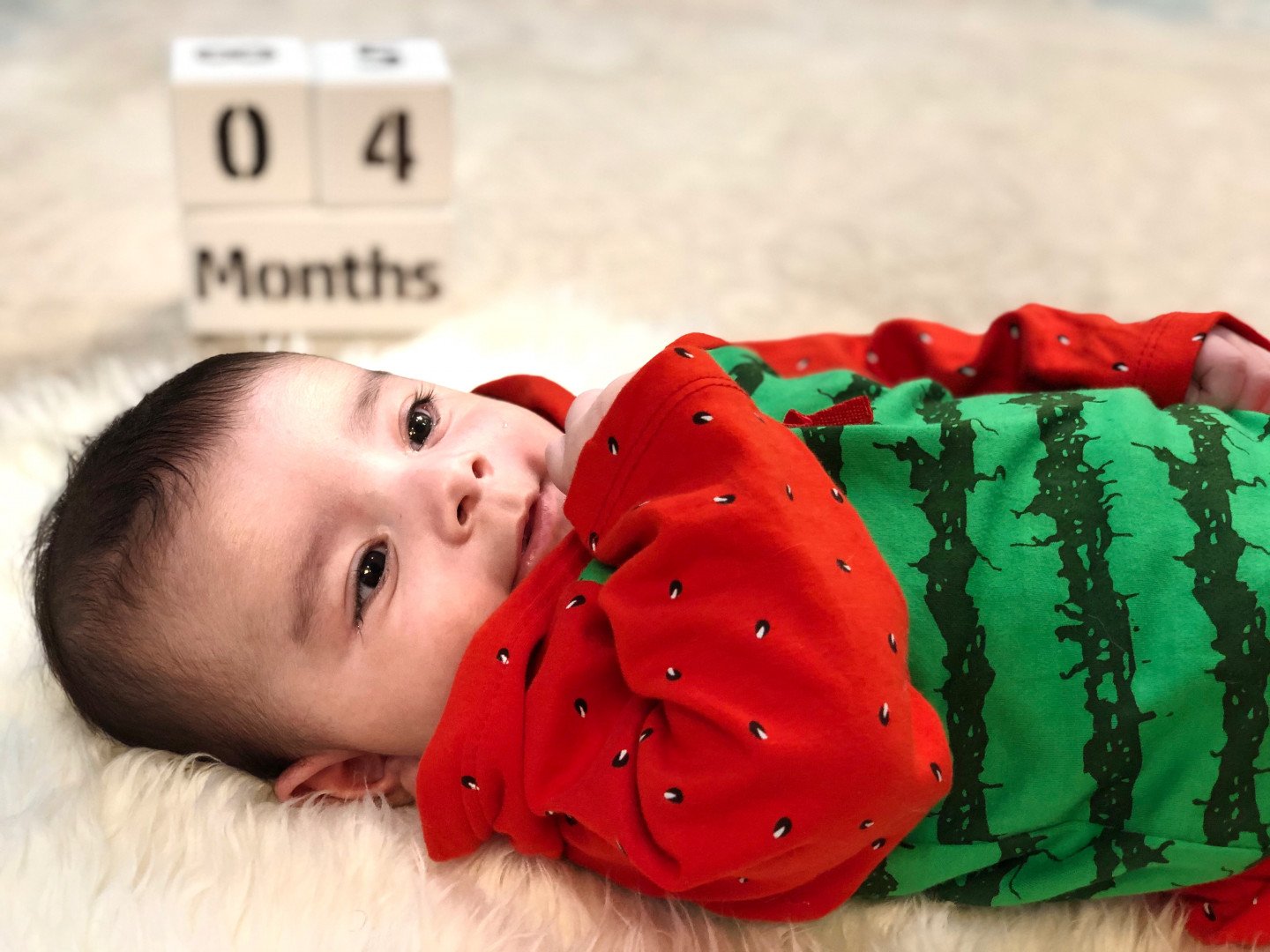 چهار ماهگی نوزاد دلناز جلیلی نیا