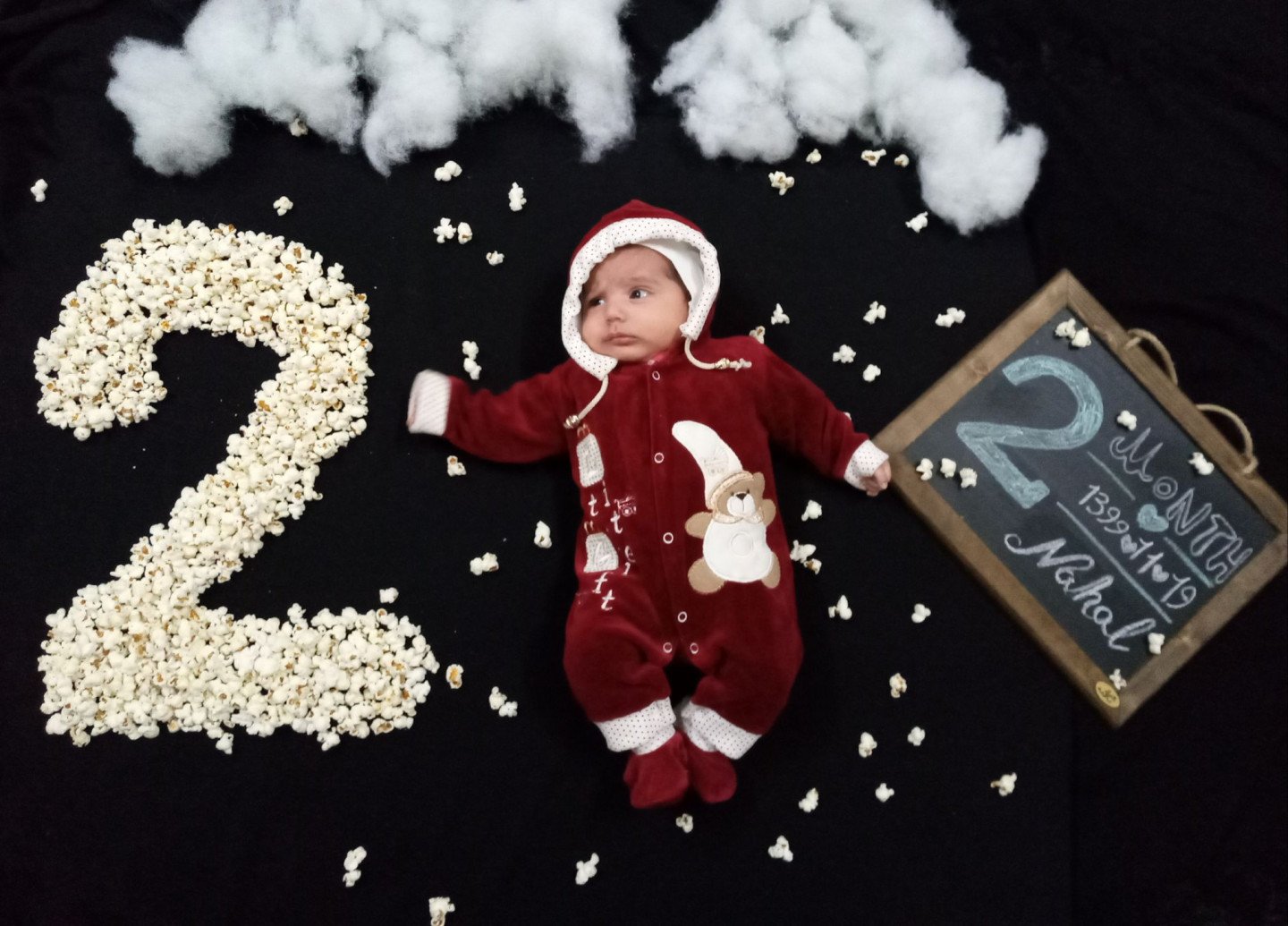 دو ماهگی نوزاد نهال غریب رضا یزدی