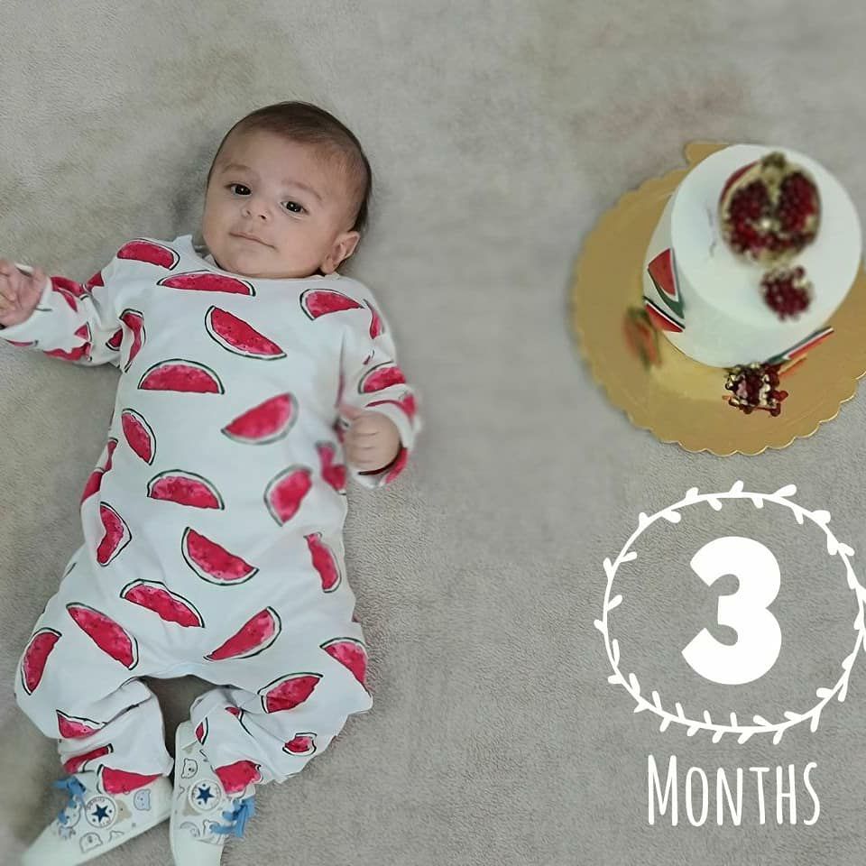 سه ماهگی نوزاد علیسا