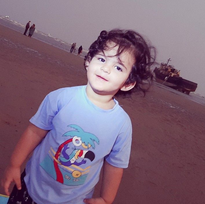 عکس نوزاد پسر الوین معرفت