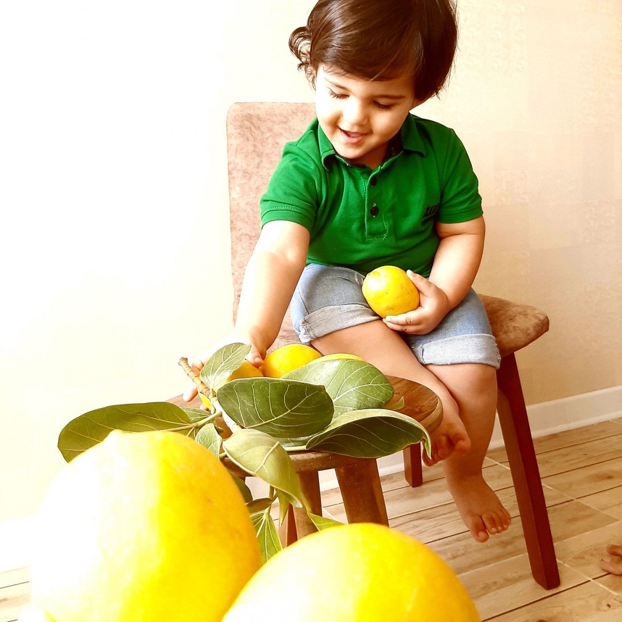 تم عکس تابستانی کودک الوین معرفت