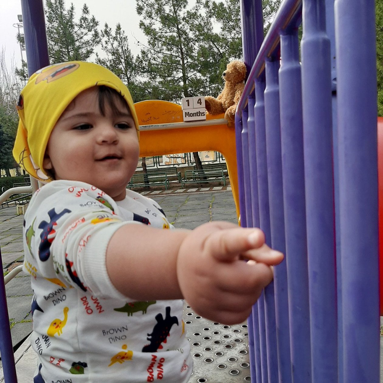 چهارده ماهگی_کودک الوین معرفت