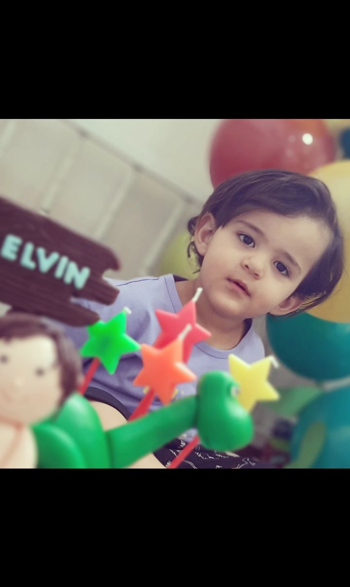 تم عکس تابستانی کودک الوین معرفت